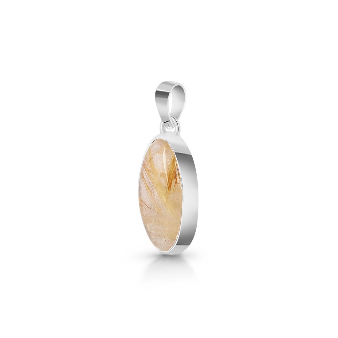 Golden Rutile Pendant-(GDR-P-16.)